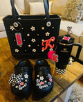 Luxury Black Tote Bag Gift Set