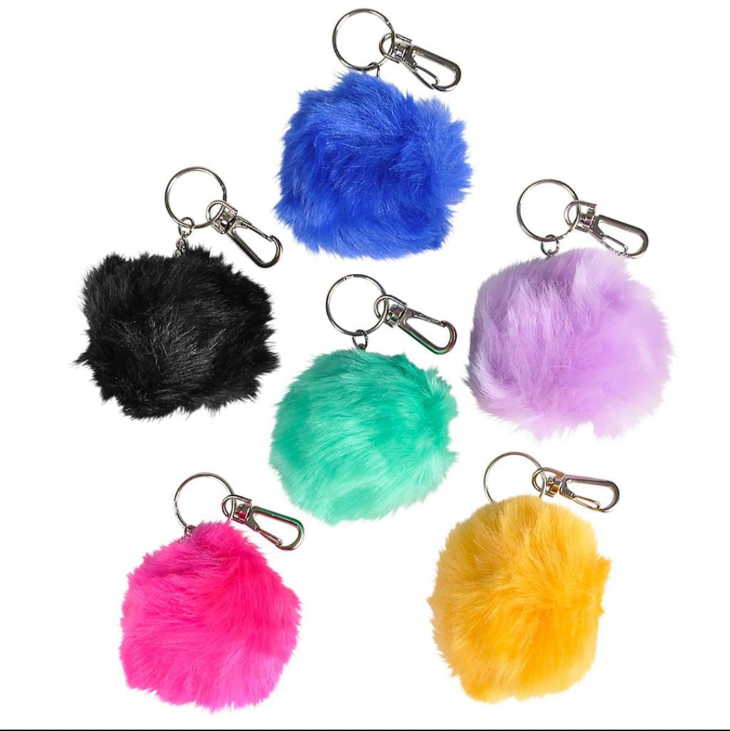 Pom-Pom Keychain